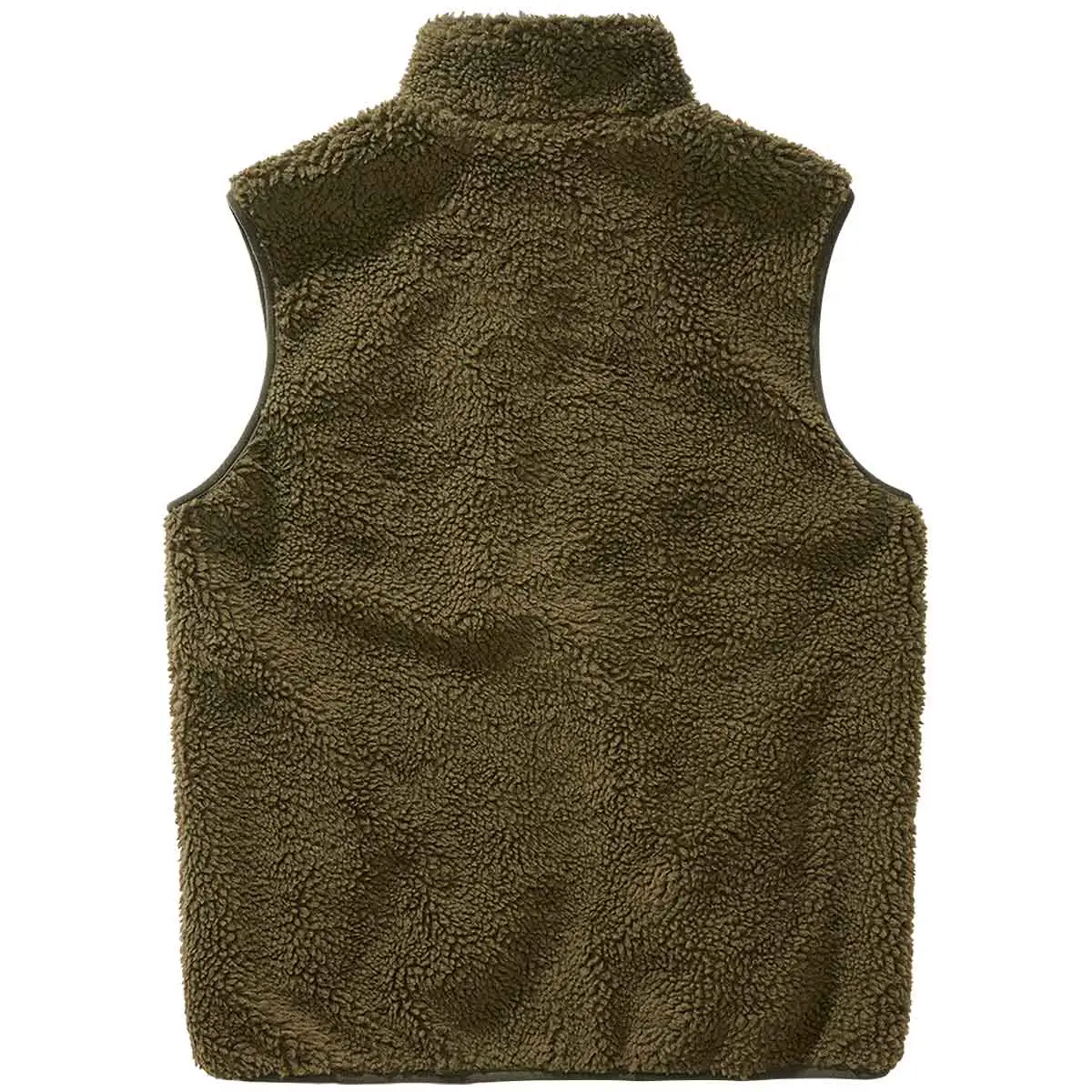 Teddyfleece Weste oliv