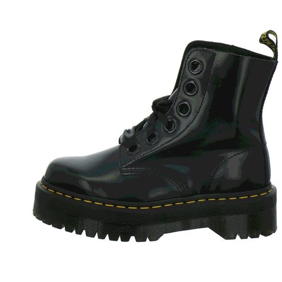 DR. MARTENS Winterstiefel schwarz Molly Black Buttero