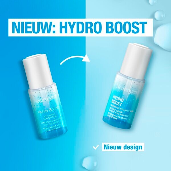 Neutrogena Hydro Boost Hyaluron -seerumi 15ml - Kaikille ihotyypeille, herkälle iholle