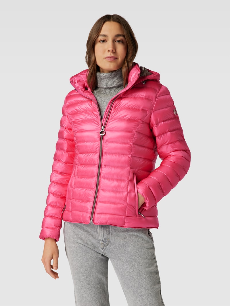 Italy Hood 1001 Funktionsjacke mit abnehmbarer Kapuze in pink