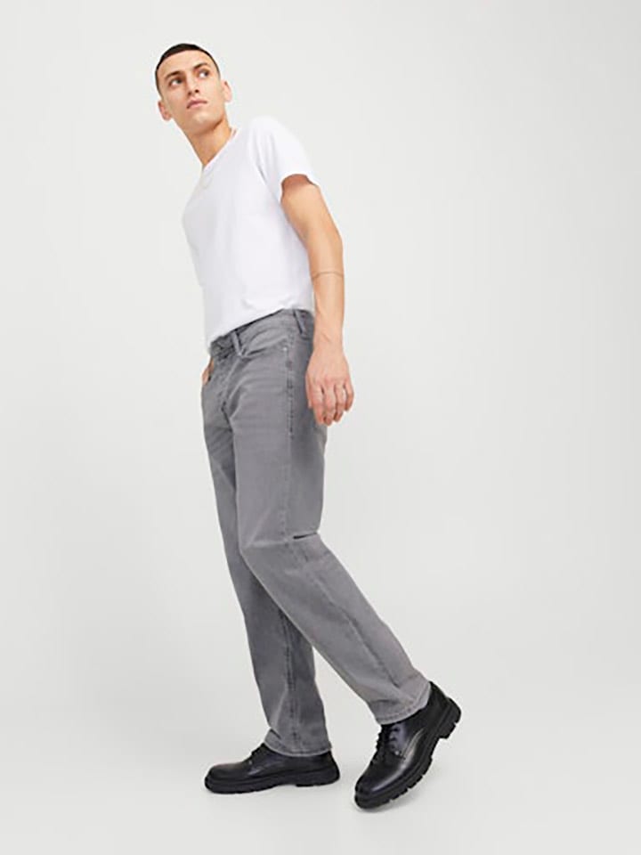 Jack & Jones Jeans - Regular fit - in Grau günstig kaufen