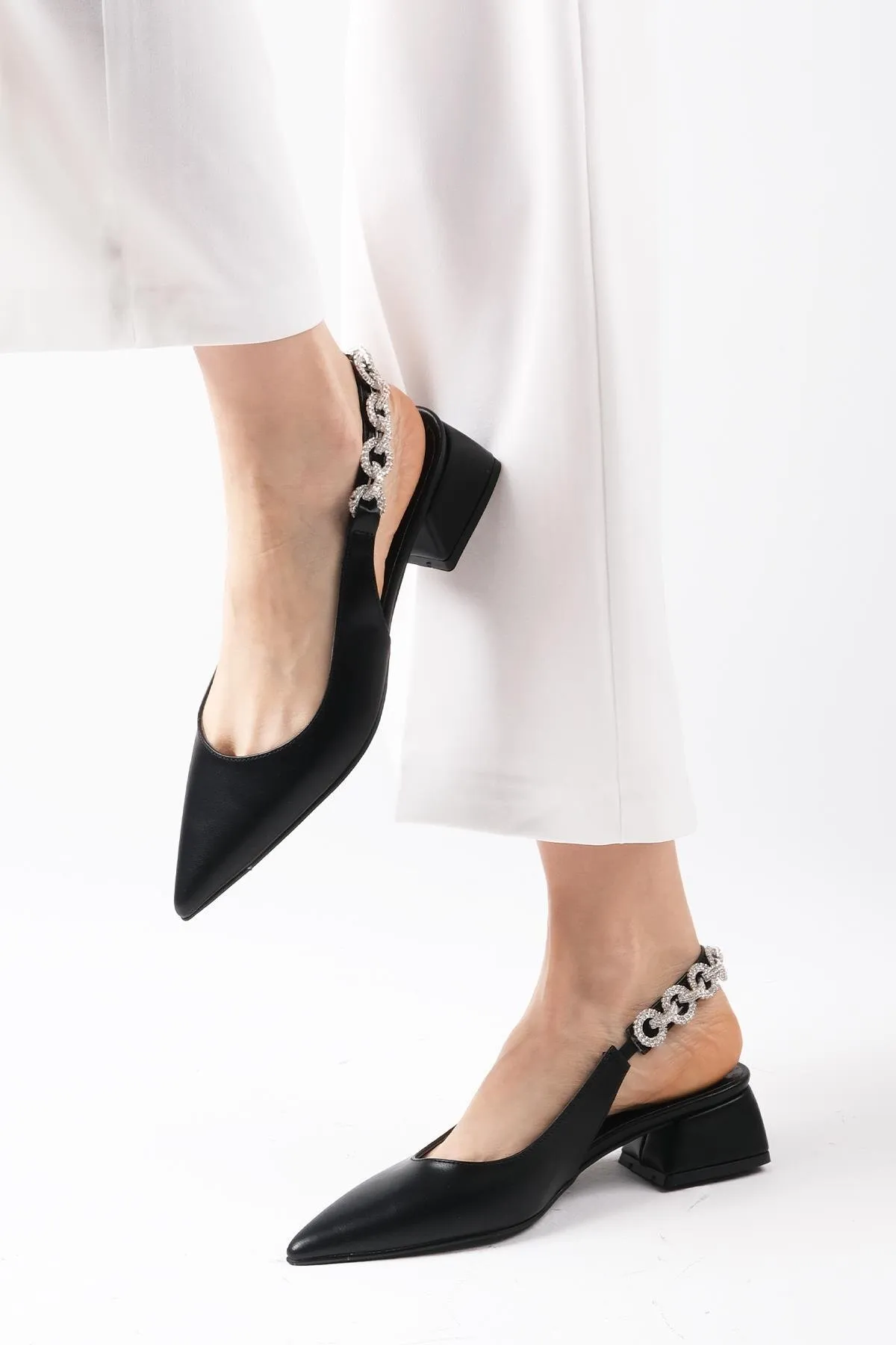 Mio Gusto  High Heels - Schwarz - Blockabsatz