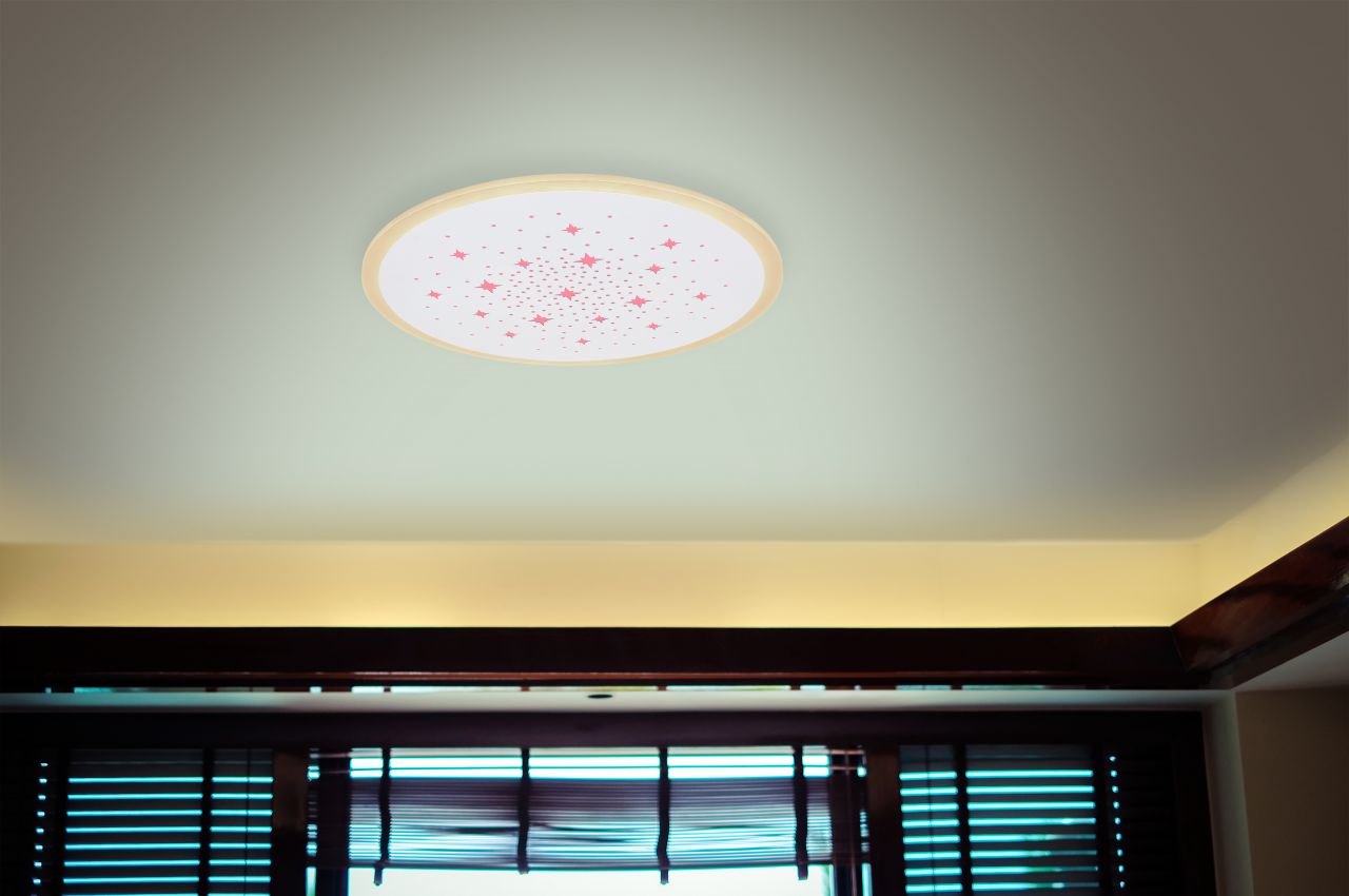 Globo Lighting - MURPHY - Deckenleuchte Metall weiß, LED