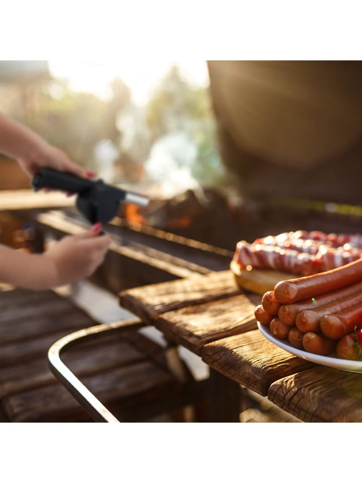 relaxdays 2er-Set: Grillgebläse in Schwarz günstig kaufen onesize