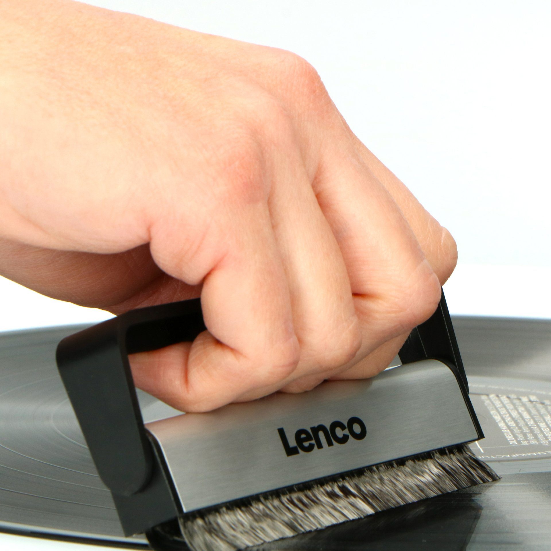 Lenco Reinigungsbürste 3 in 1 Schallplatten-Reinigungsset, Schallplatten, (Set)