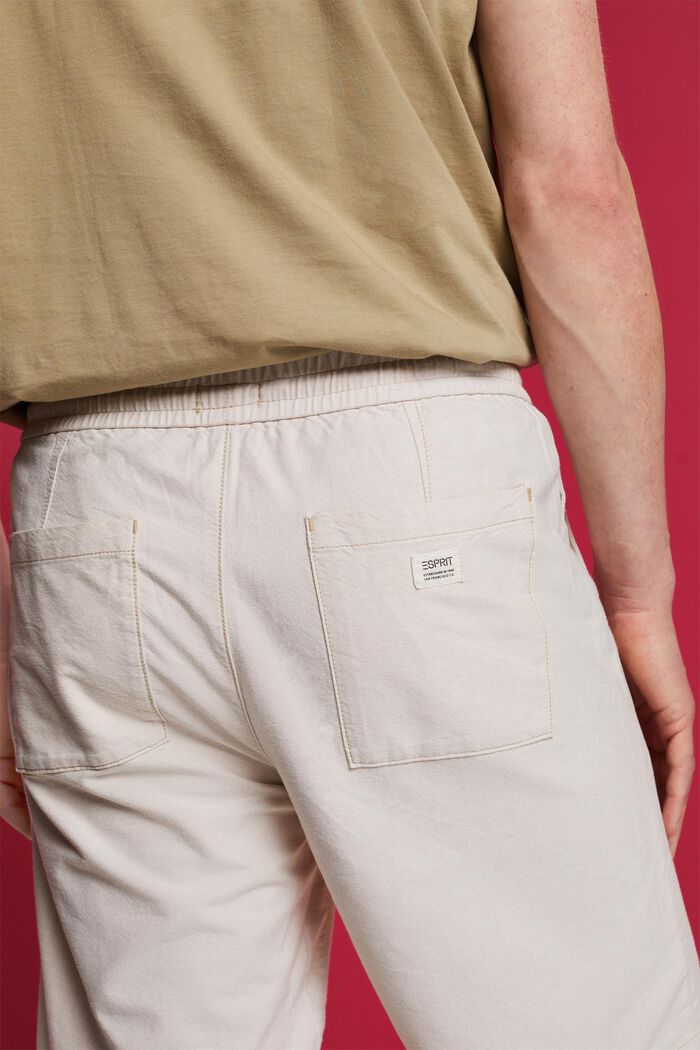 Pull-on-Shorts aus Twill, 100 % Baumwolle