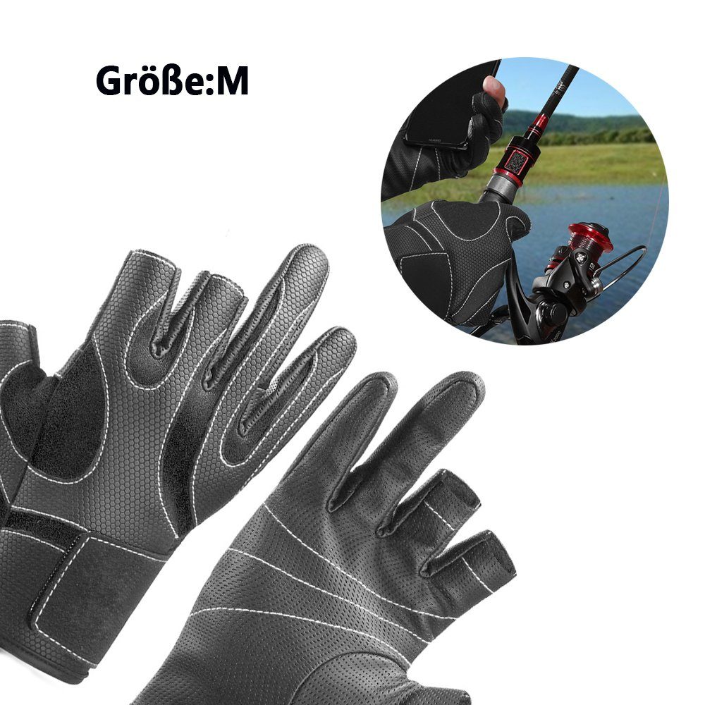 Fokelyi Angelhandschuhe Angelhandschuhe,Jagdhandschuhe,Angelhandschuhe für Winterwetter