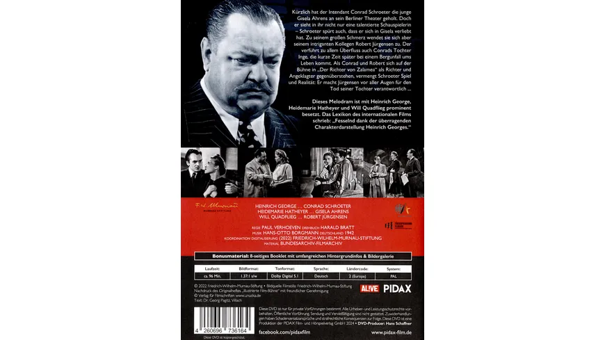 Der große Schatten / Preisgekrönter Filmklassiker mit Starbesetzung (Pidax Film-Klassiker)