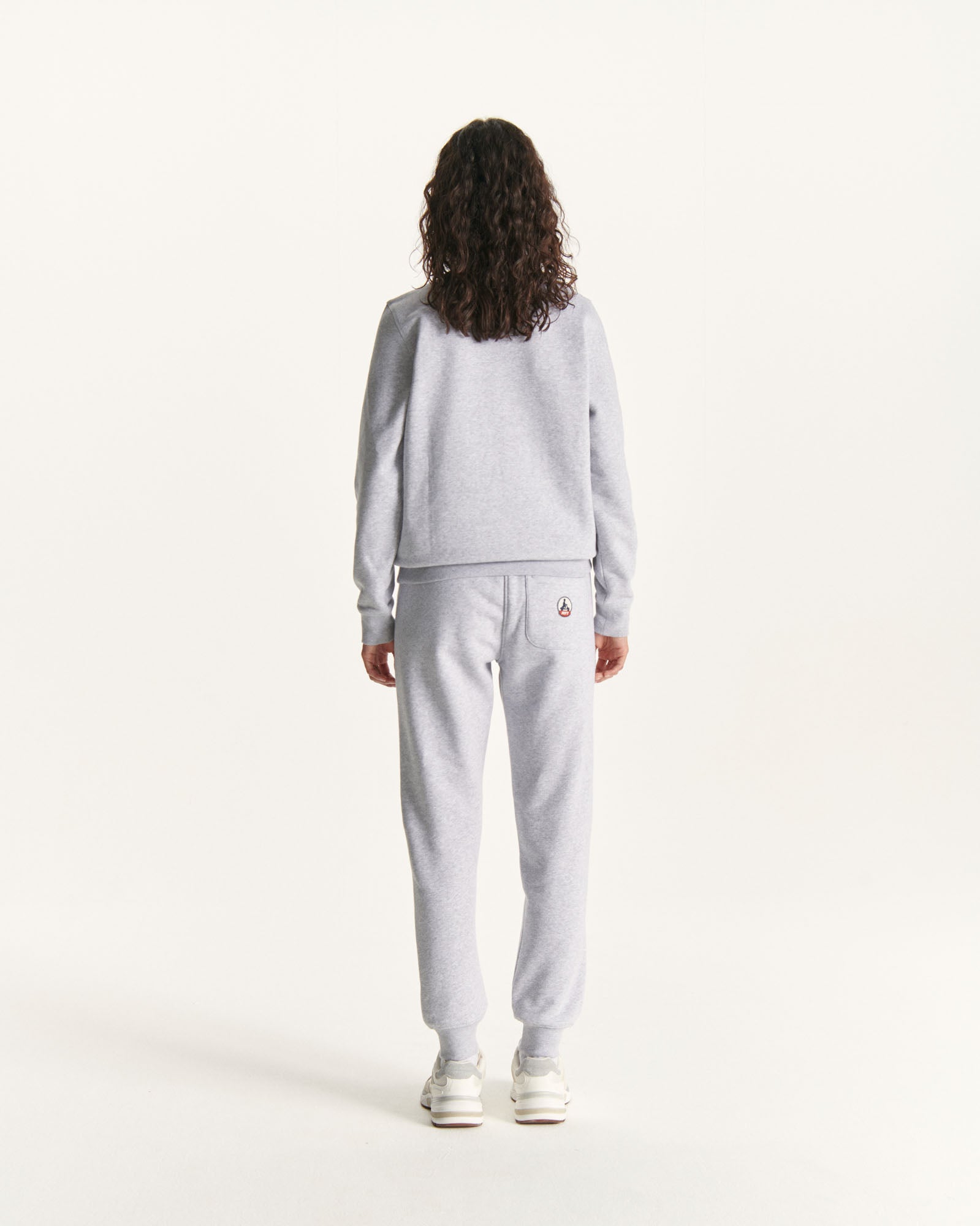Sweat en coton biologique Gris chiné Elvas