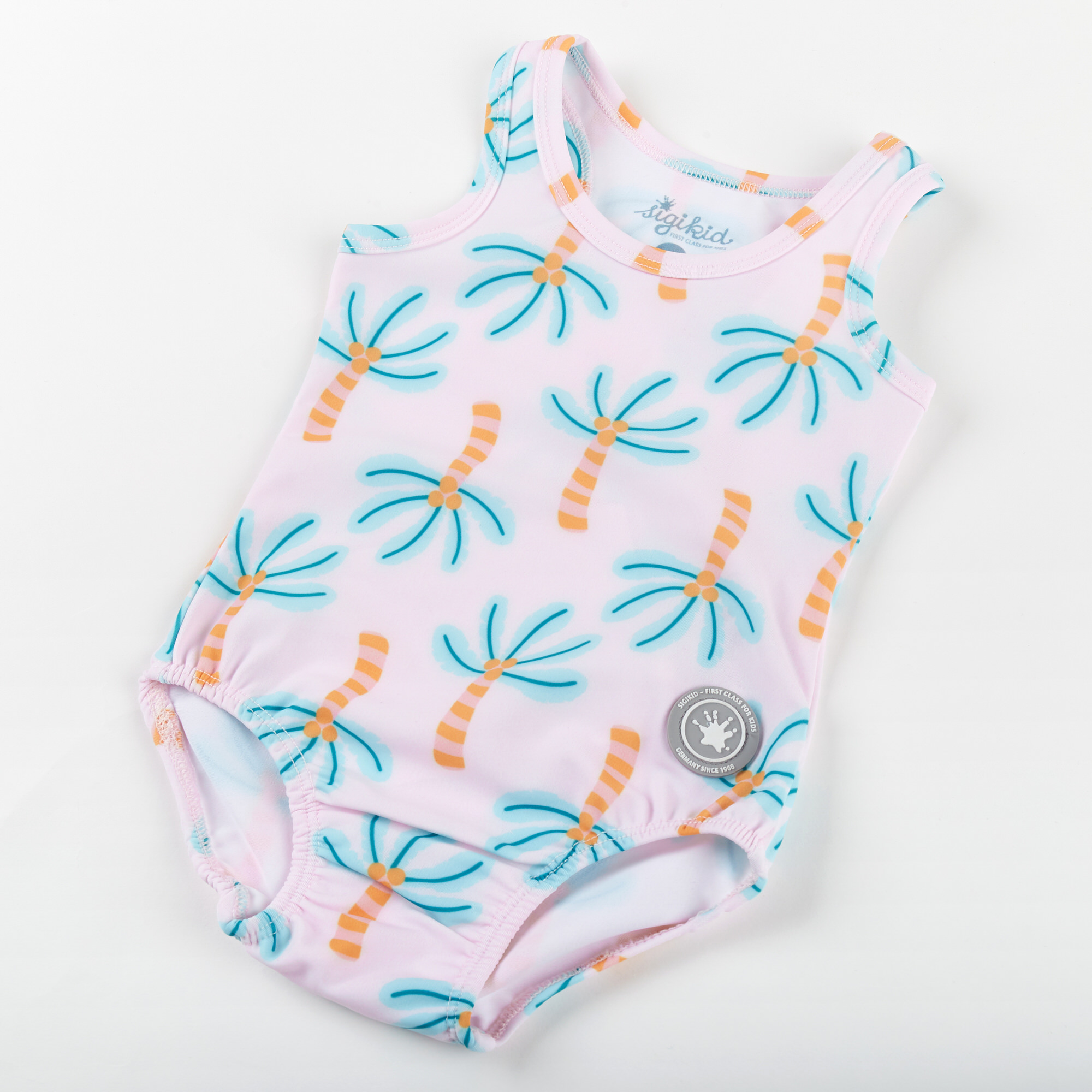 Baby Badeanzug mit Palmen Motiv