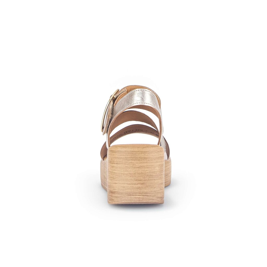 Gabor fashion Keilsandalette gold