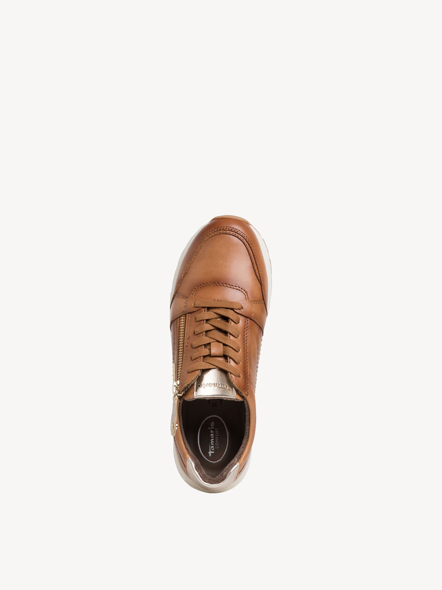 Basket en cuir - marron