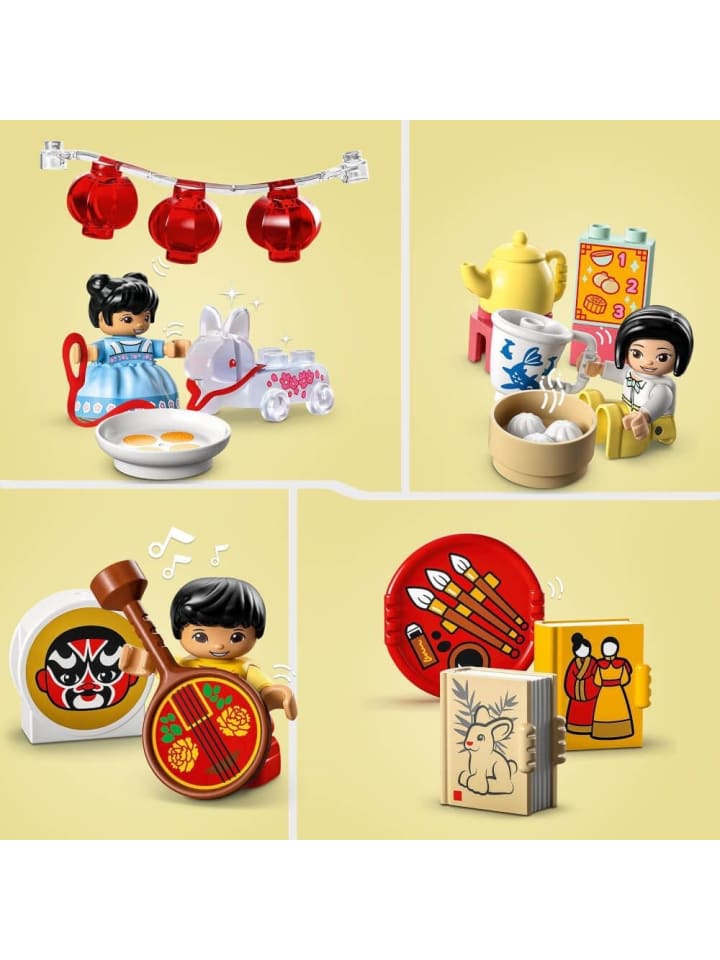 LEGO Bausteine Duplo 10411 Lerne etwas über die chinesische Kultur - 24 Monate - 5 J günstig kaufen onesize