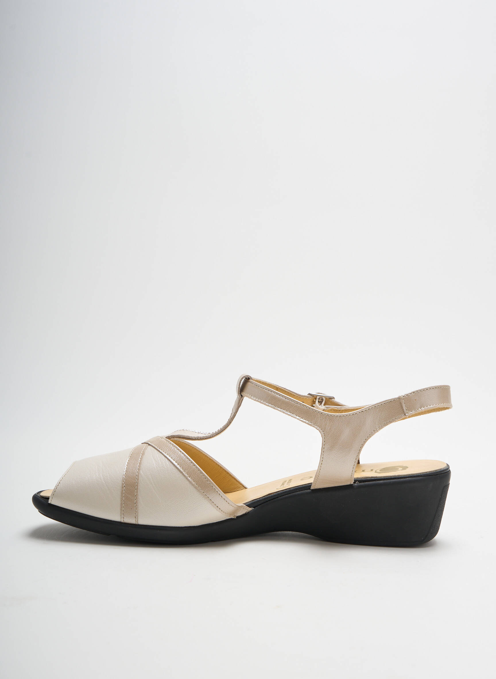 Ombelle Sandales Nu Pieds Femme couleur beige