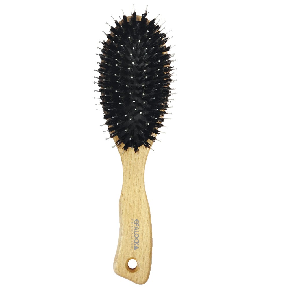 Efalock Pneumatikbürste Natur und Nylon