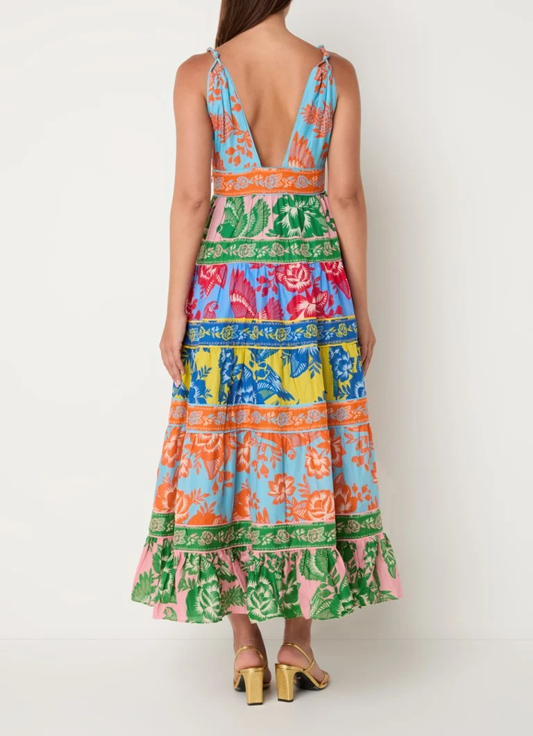 Vestido midi estampado de Farm Rio