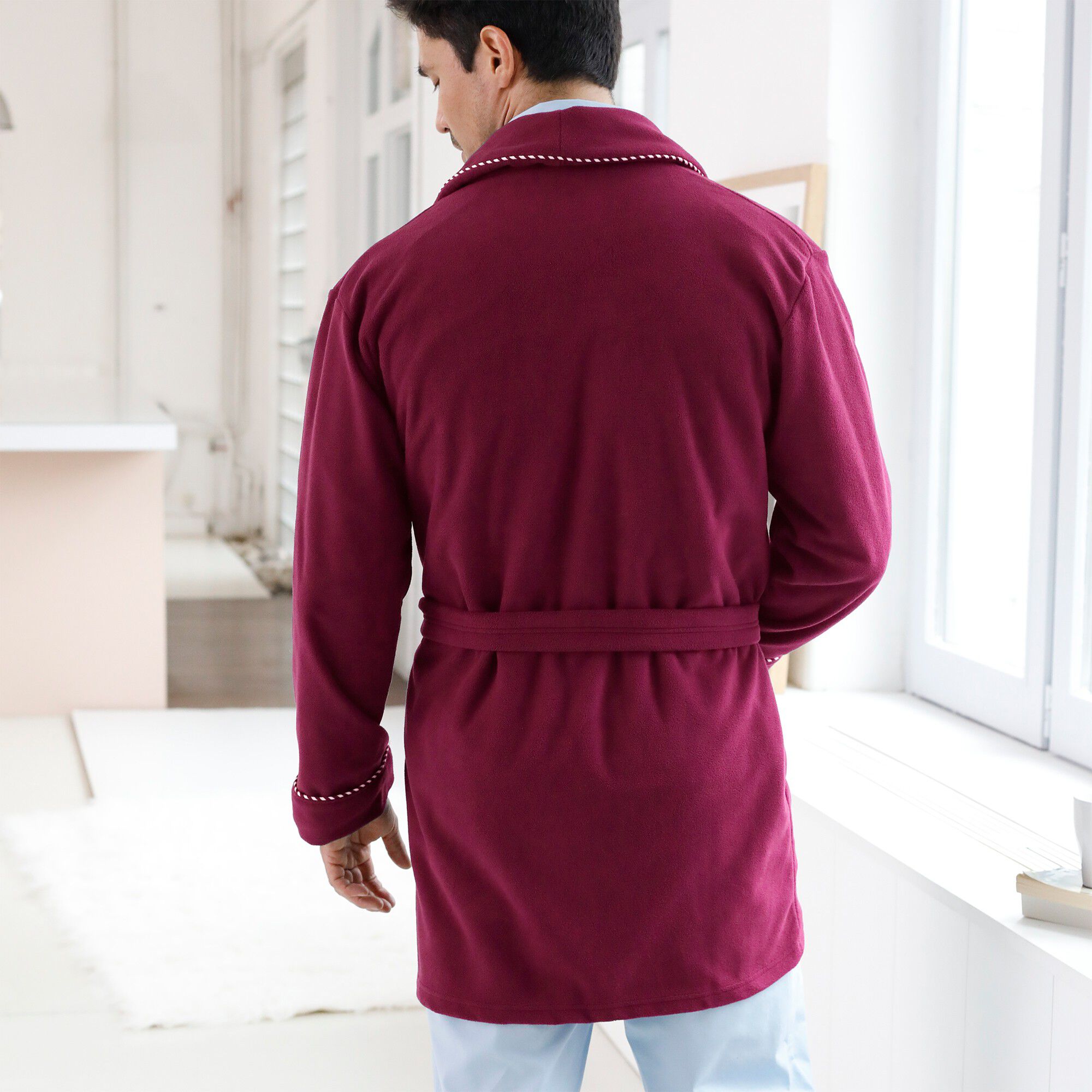 Veste d'intérieur maille polaire
