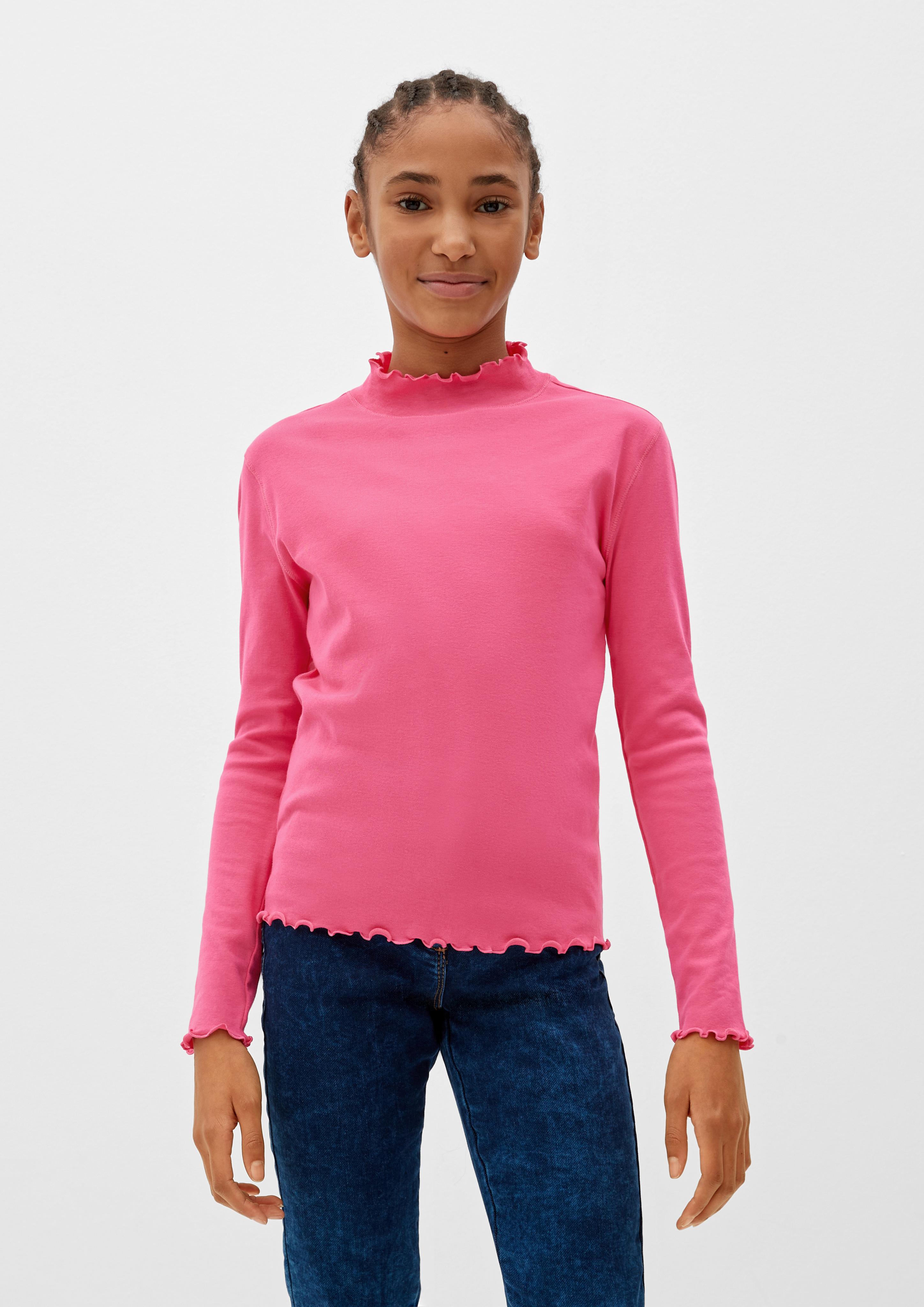Longsleeve mit Rollsaum  2122070-4424