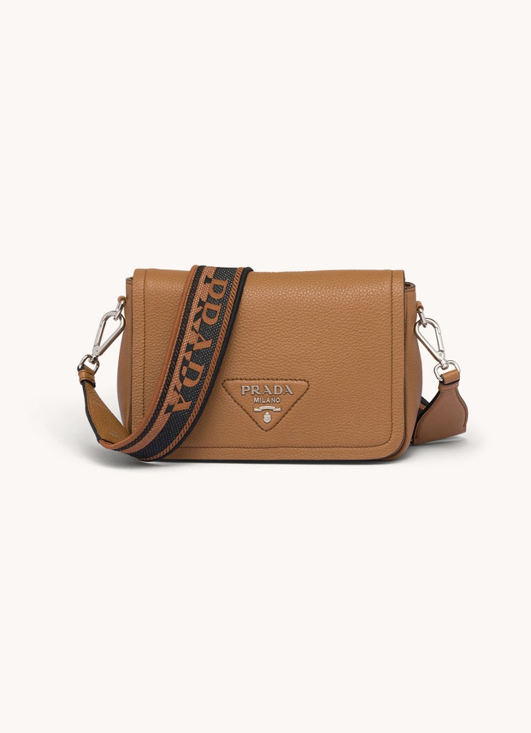 Prada leather crossbody bag