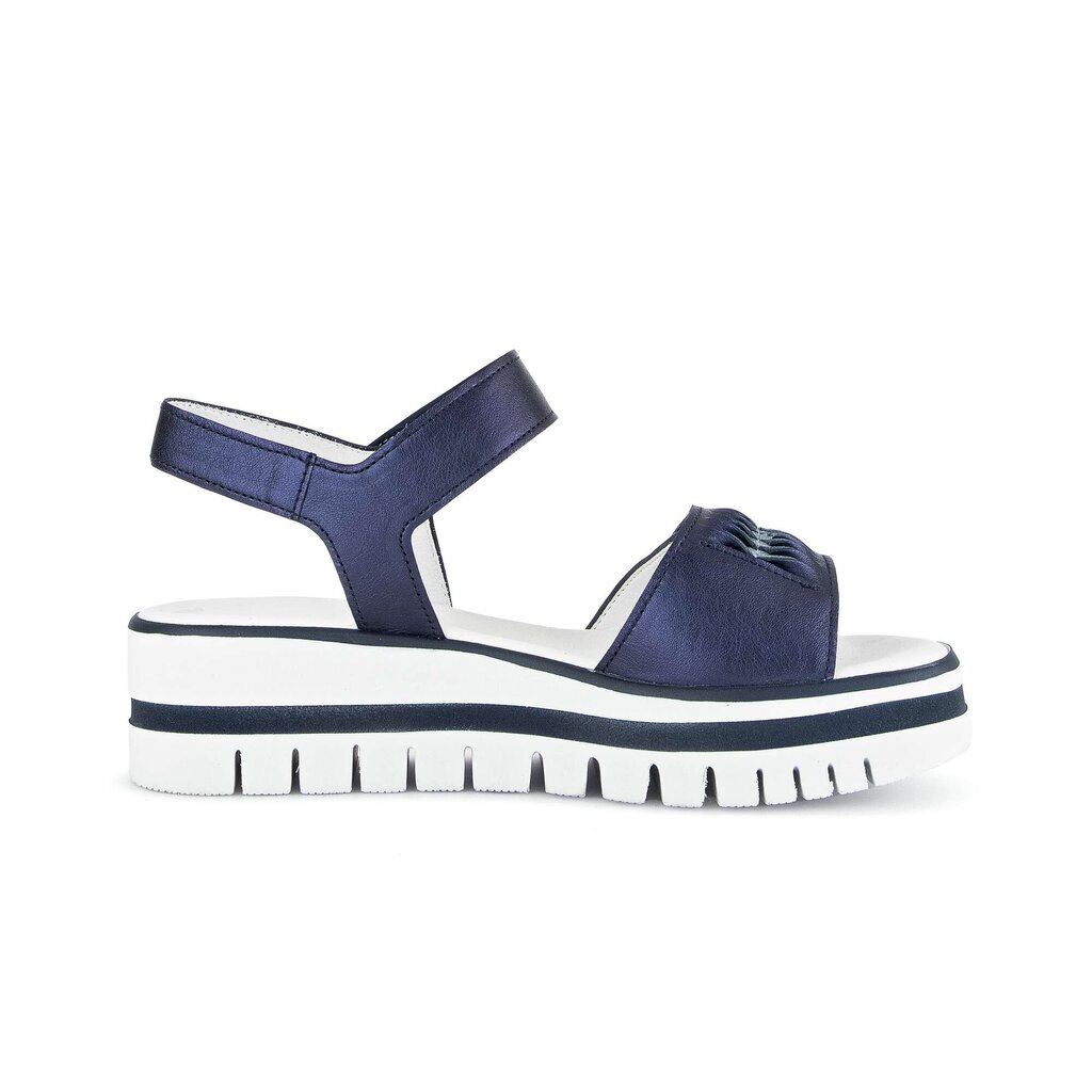 Gabor fashion Riemchensandale blau