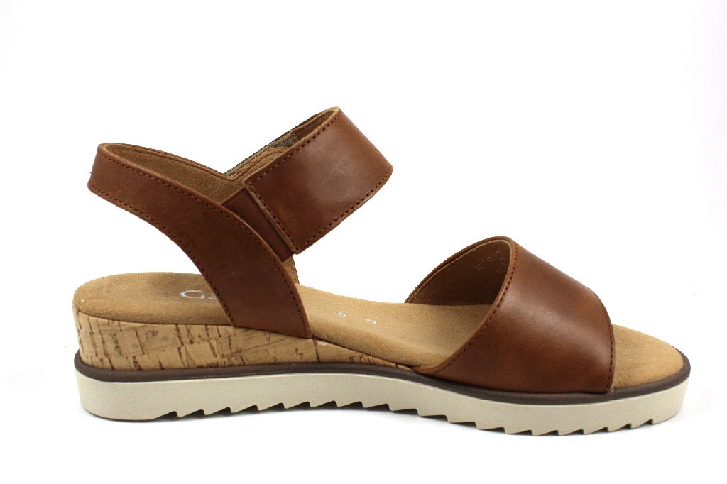 GABOR Keilsandalen braun Comfort Keilsandalette