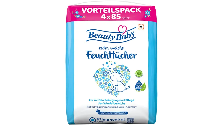 Beauty Baby Feuchttücher Extra Weich