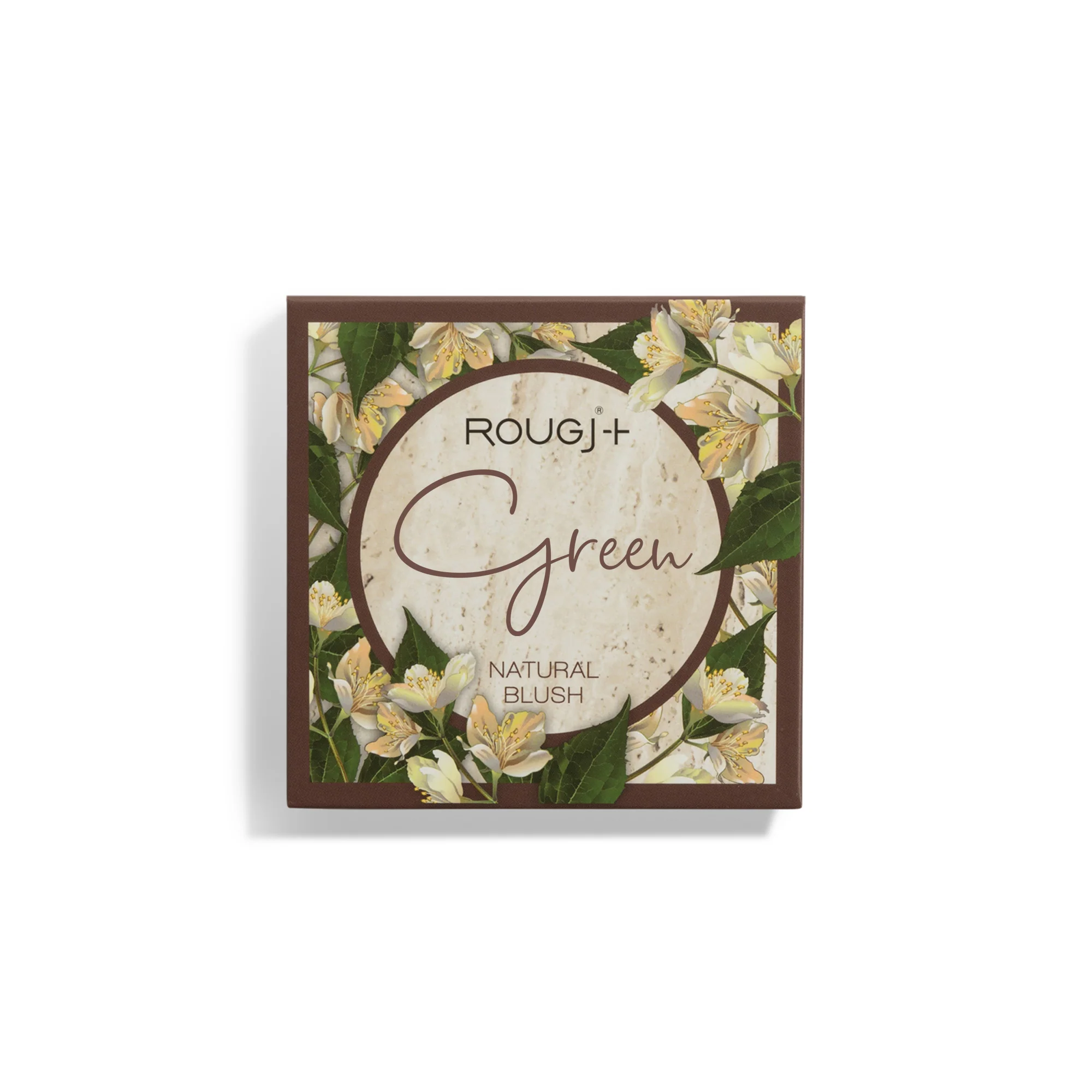 Groene gezichtsblush - Compacte blush