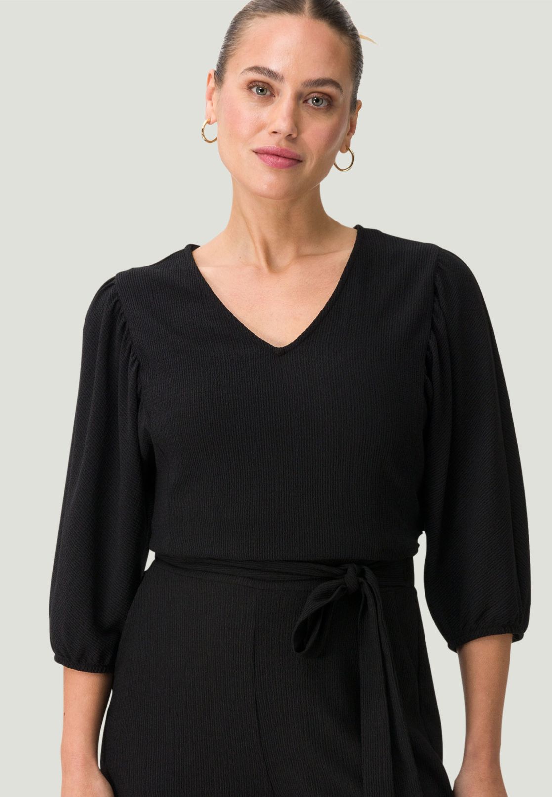 Blusenshirt mit Raffung