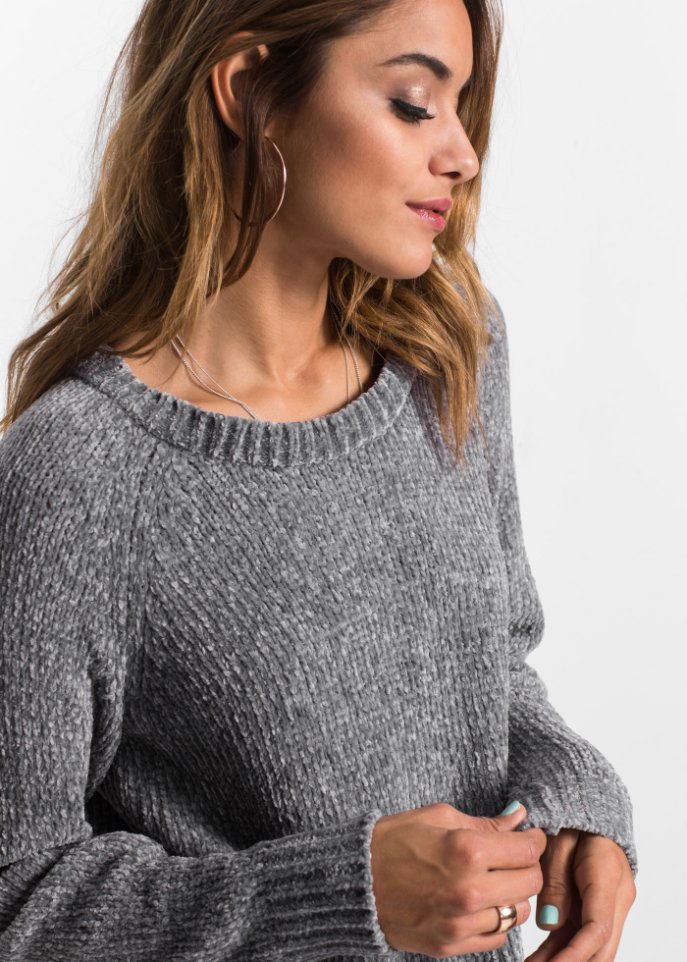 Oversize-Kleid in Strick