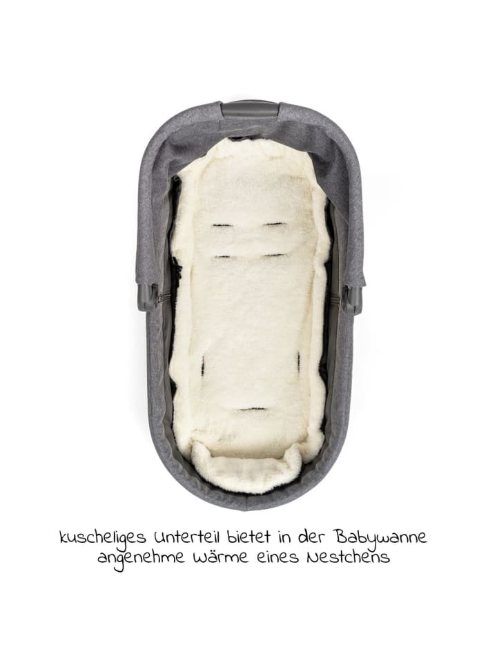 Zamboo 2in1 Universal-Fleece-Fußsack in grau günstig kaufen onesize
