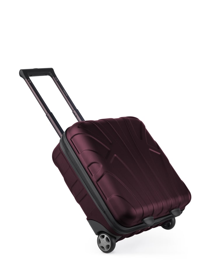 suitline Handgepäck EasyJet Koffer 45x36x20 Freigepäck 30 L in Burgund günstig kaufen S