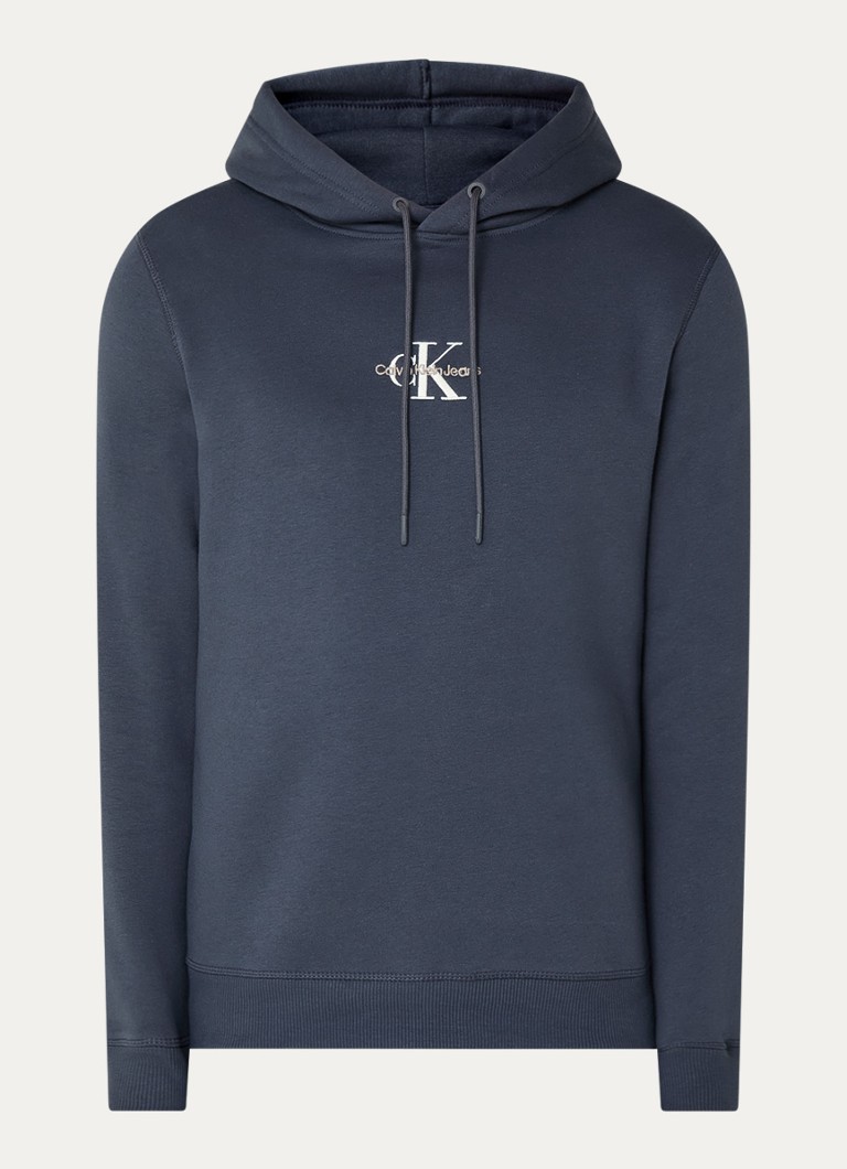 Hanorac cu logo brodat Calvin Klein