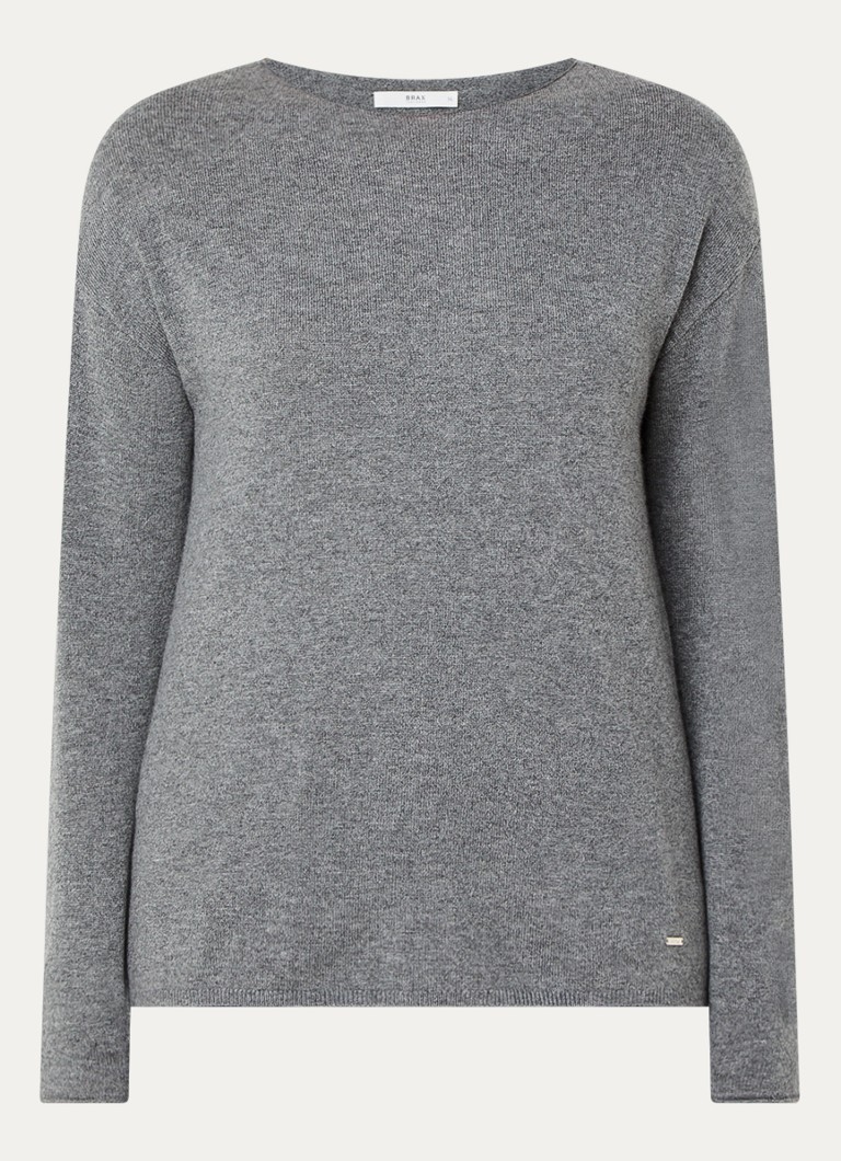 Sweter BRAX Liz Fine Knit z mieszanki kaszmiru