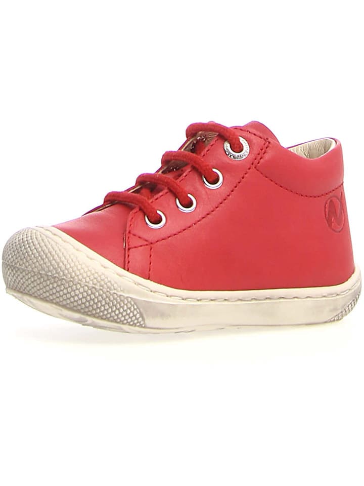Naturino Leder-Sneakers in Rot günstig kaufen