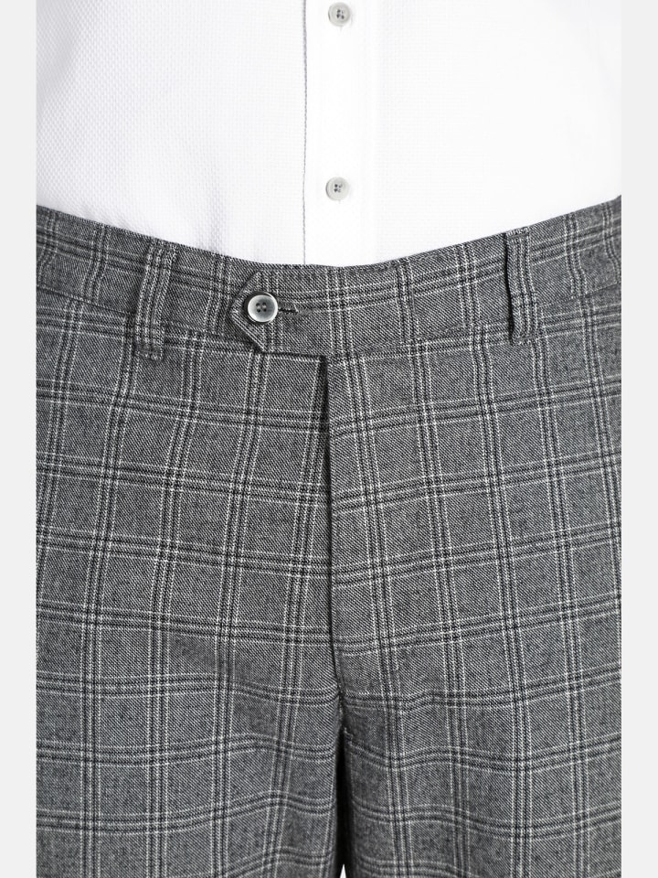 Charles Colby Hose DUKE GILBERT in grau kariert günstig kaufen