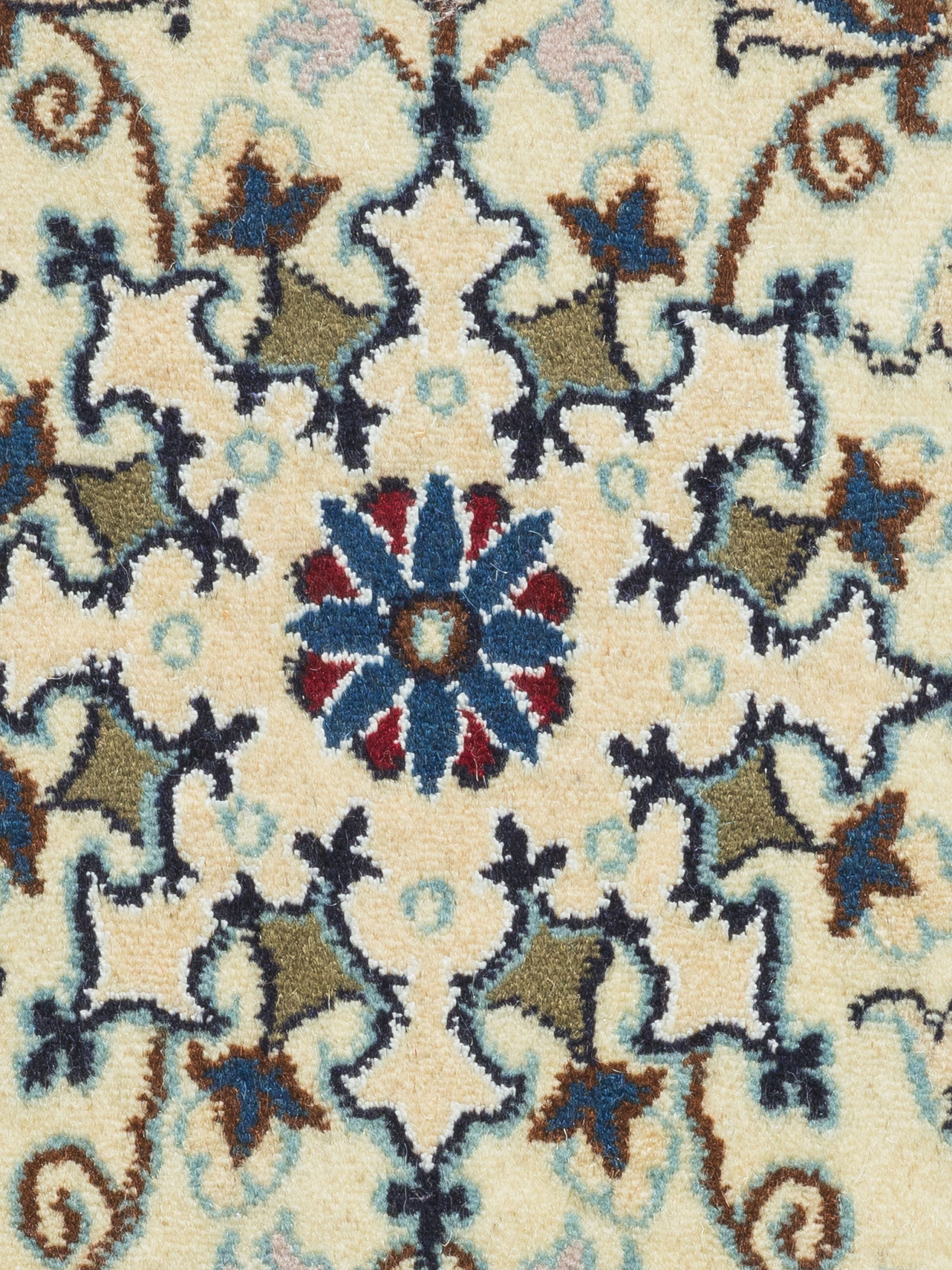 Kaschmar Nain 12 Lah ca. 57 x 92 cm, Unikat / Einzelstück