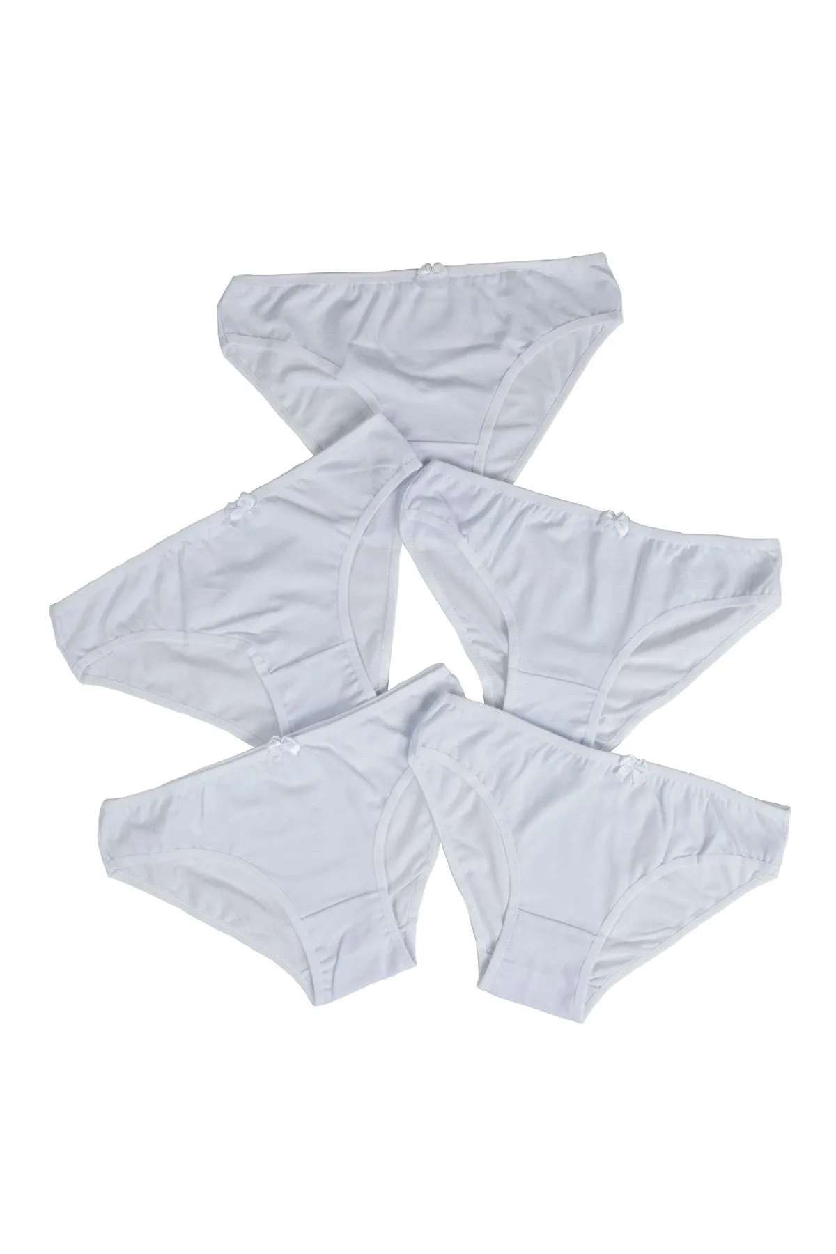 Nicoletta  Damenhöschen 5er-Pack Lycra Weiß