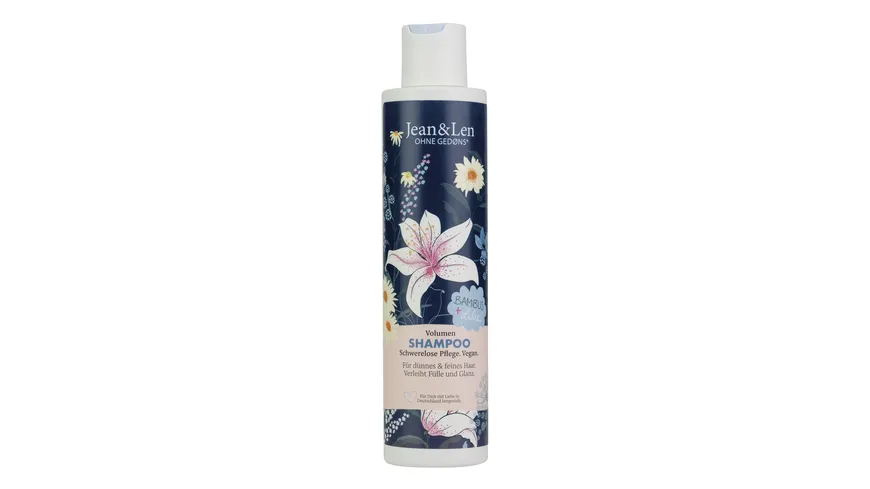 Jean&Len Volumen Shampoo Bambus/Lilie 300 ml