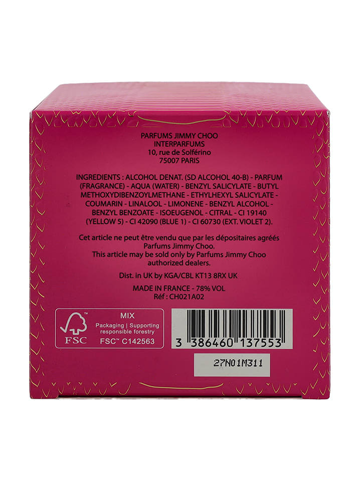 Jimmy Choo Rose Passion - EdP, 60 ml günstig kaufen onesize
