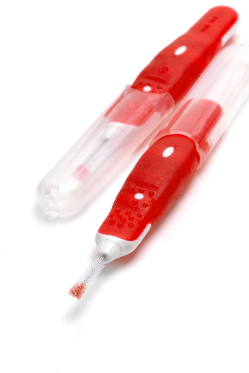 Interdentalbürsten rot 0,5 mm ISO 2, 6 St