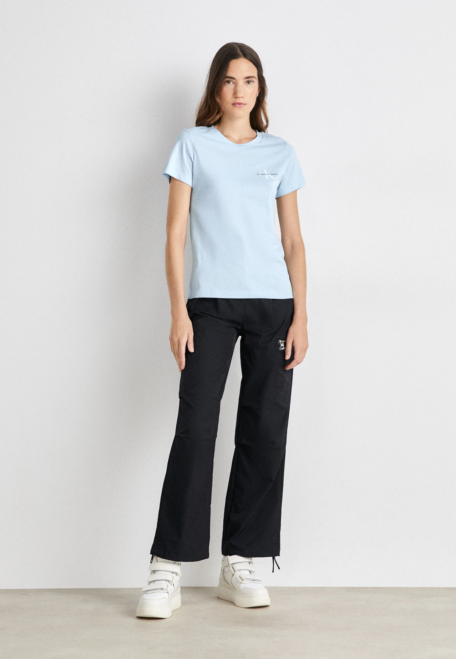 Calvin Klein Jeans MONOLOGUE SLIM TEE PACK DE 2 - Camiseta básica