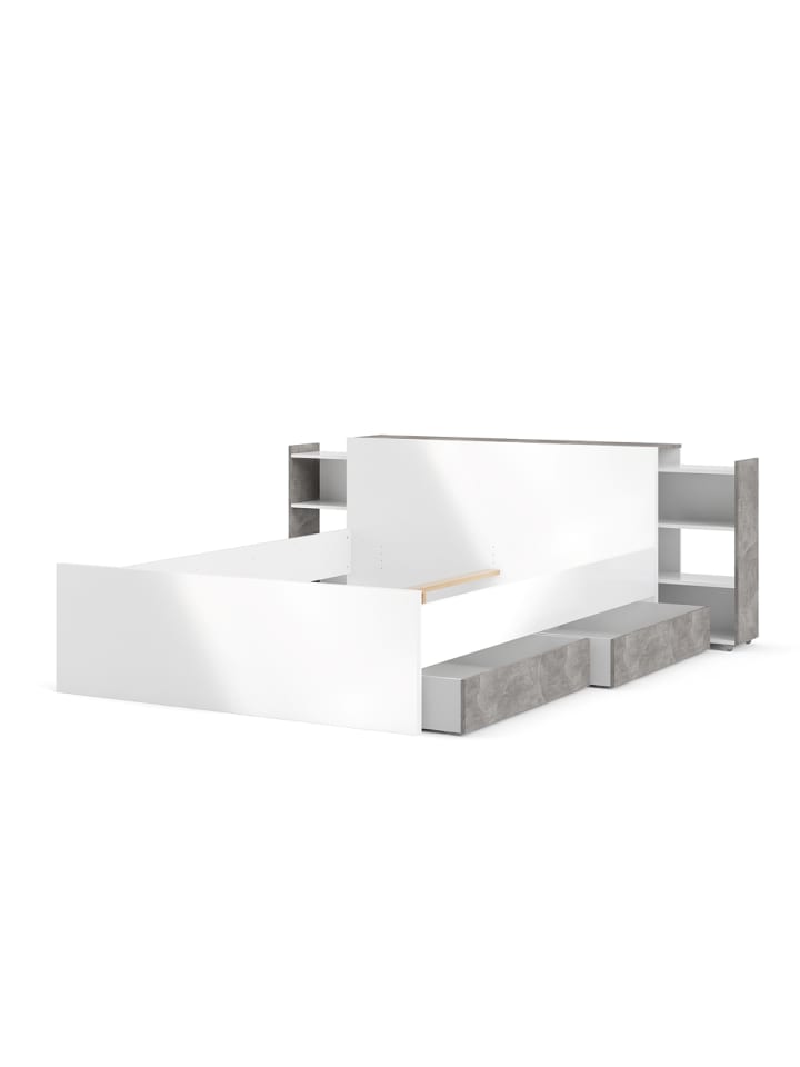 ebuy24 Bett Nada Beton Dekor 94 x 67 cm günstig kaufen onesize
