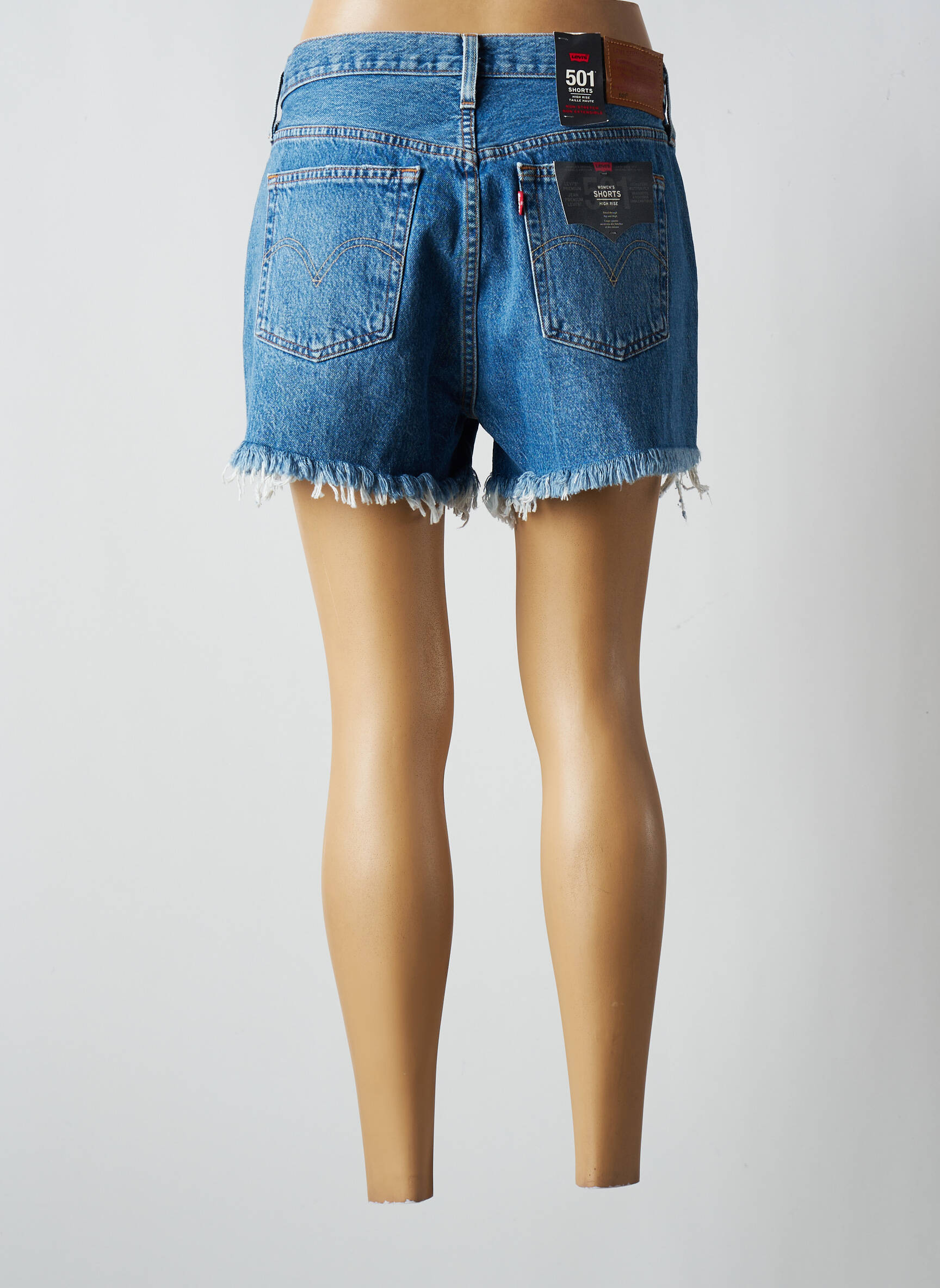 Levis Shorts 1 Femme couleur bleu