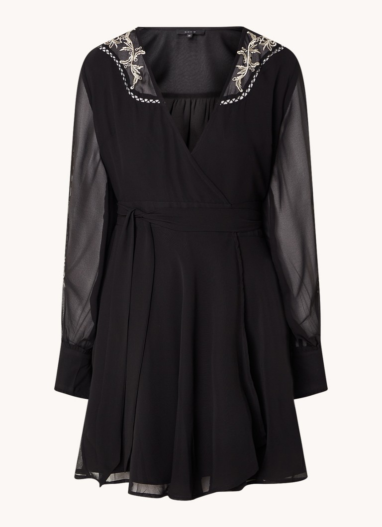 Rochie scurtă NIKKIE Bonaire cu broderie