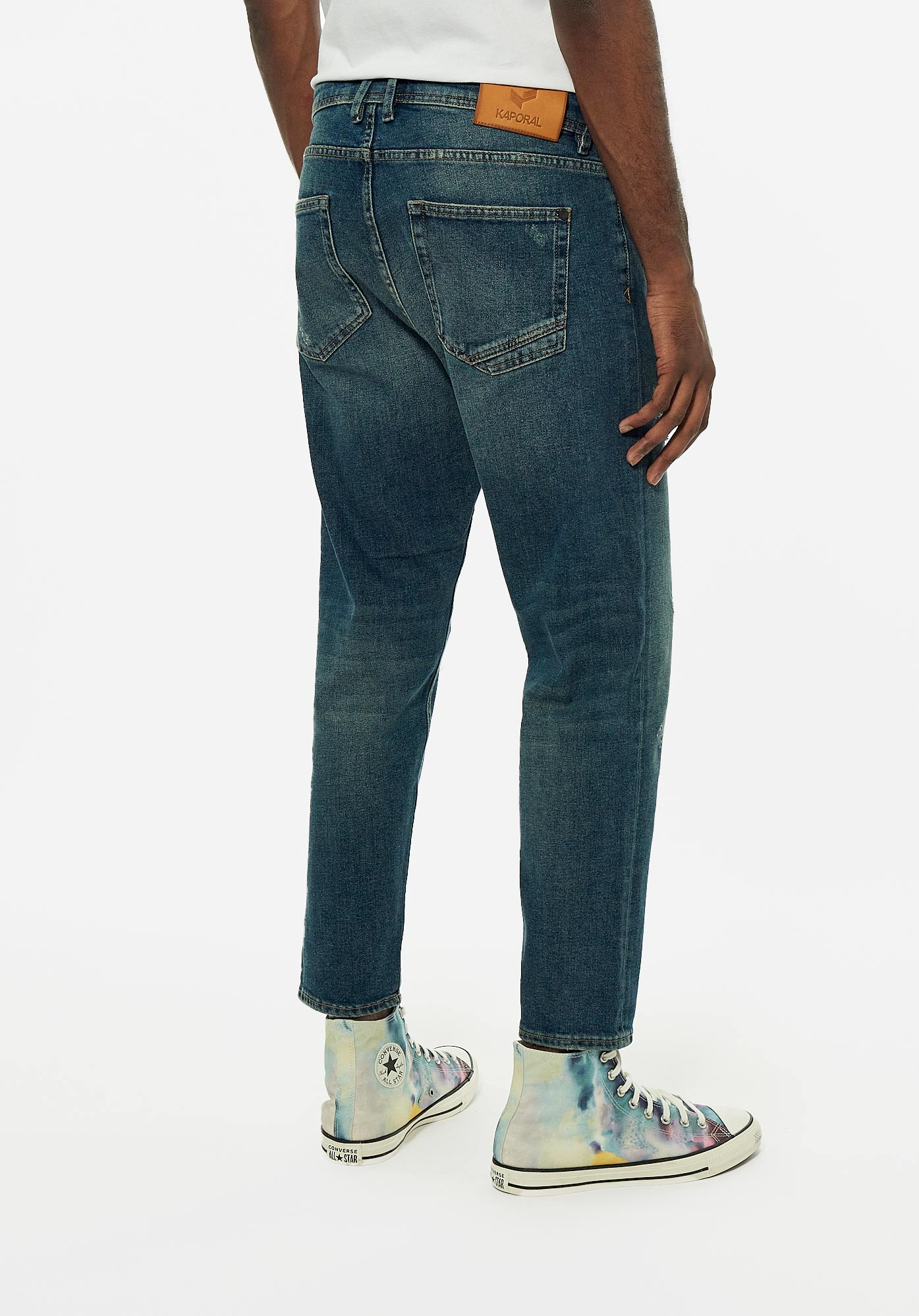 ROBIN  Jean loose cropped Homme