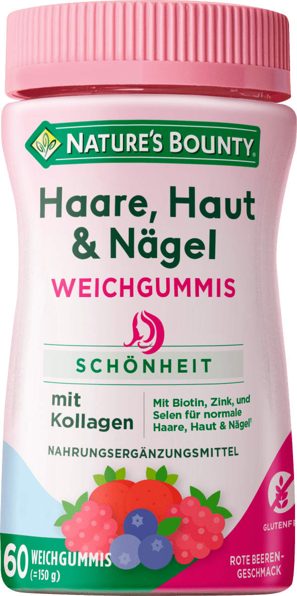 Haare, Haut & Nägel Weichgummis 60 St, 150 g