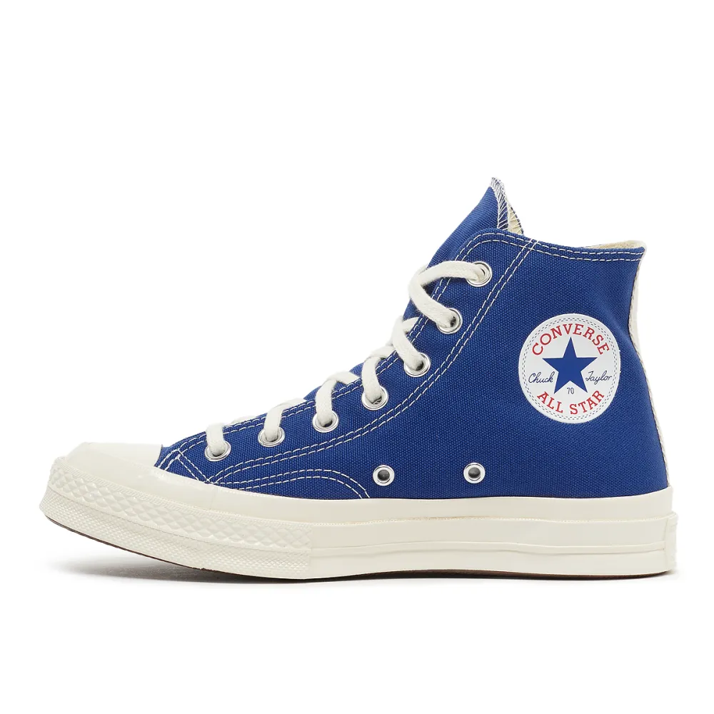 Comme des Garcons Play Heart Chuck Taylor All Star 70 High P1K122-BLU / blau