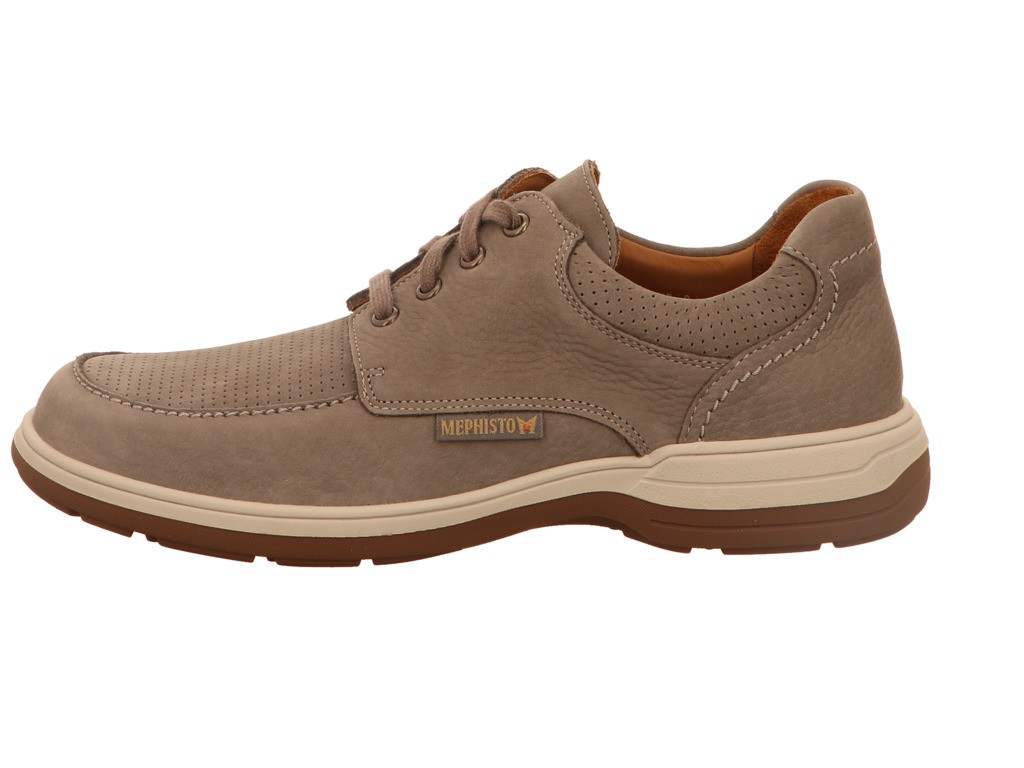 MEPHISTO Komfort Schnürer grau