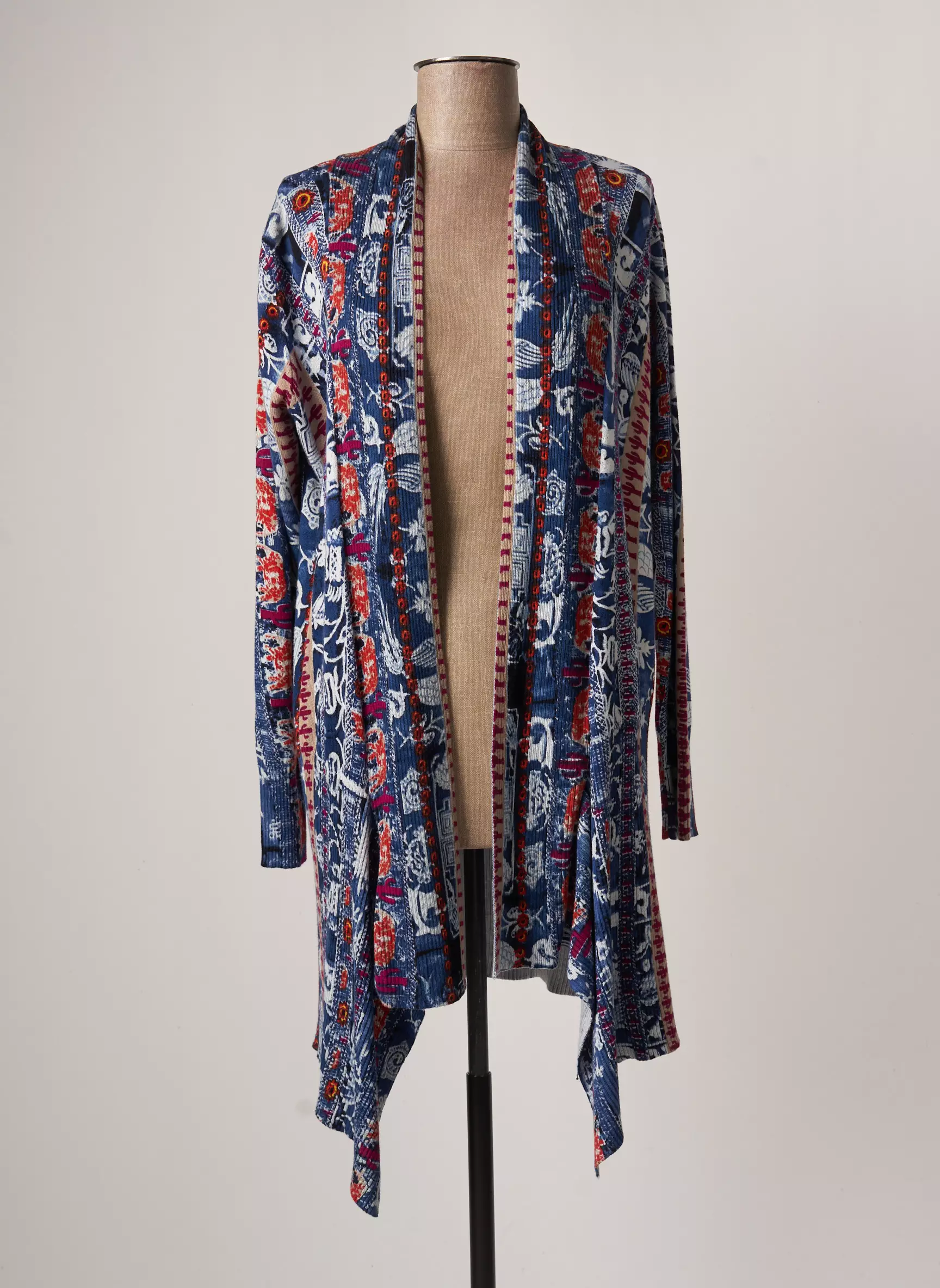 Desigual Cardigans Femme couleur bleu