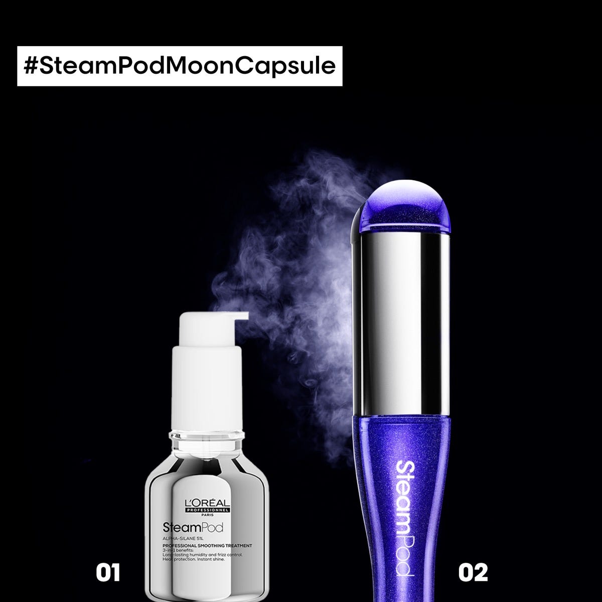 L'Oréal Professionnel Paris SteamPod 4 Moon Capsule Limitierte Edition